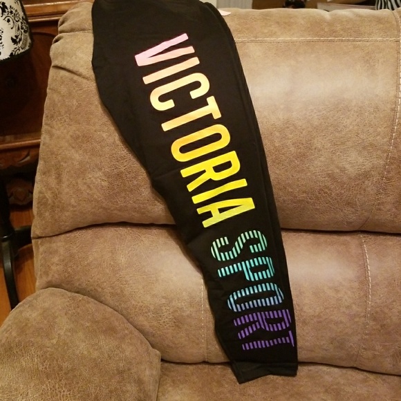 VICTORIA'S SECRET SPORT RAINBOW LETTERS - Picture 1 of 2